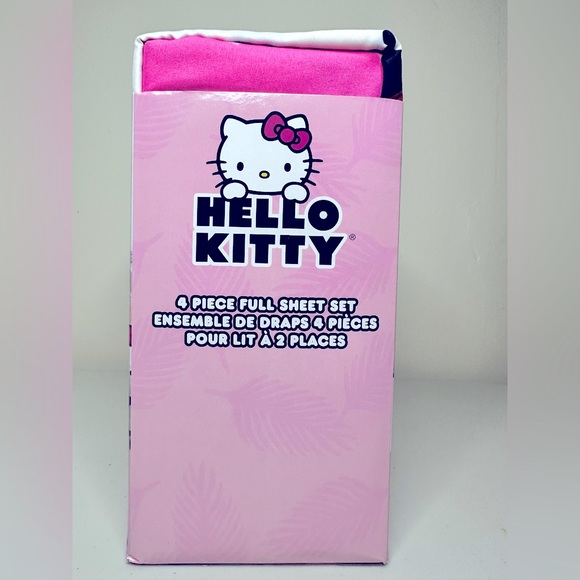 Sanrio Hello Kitty 4 Piece Full Sheet Set - Picture 3 of 5